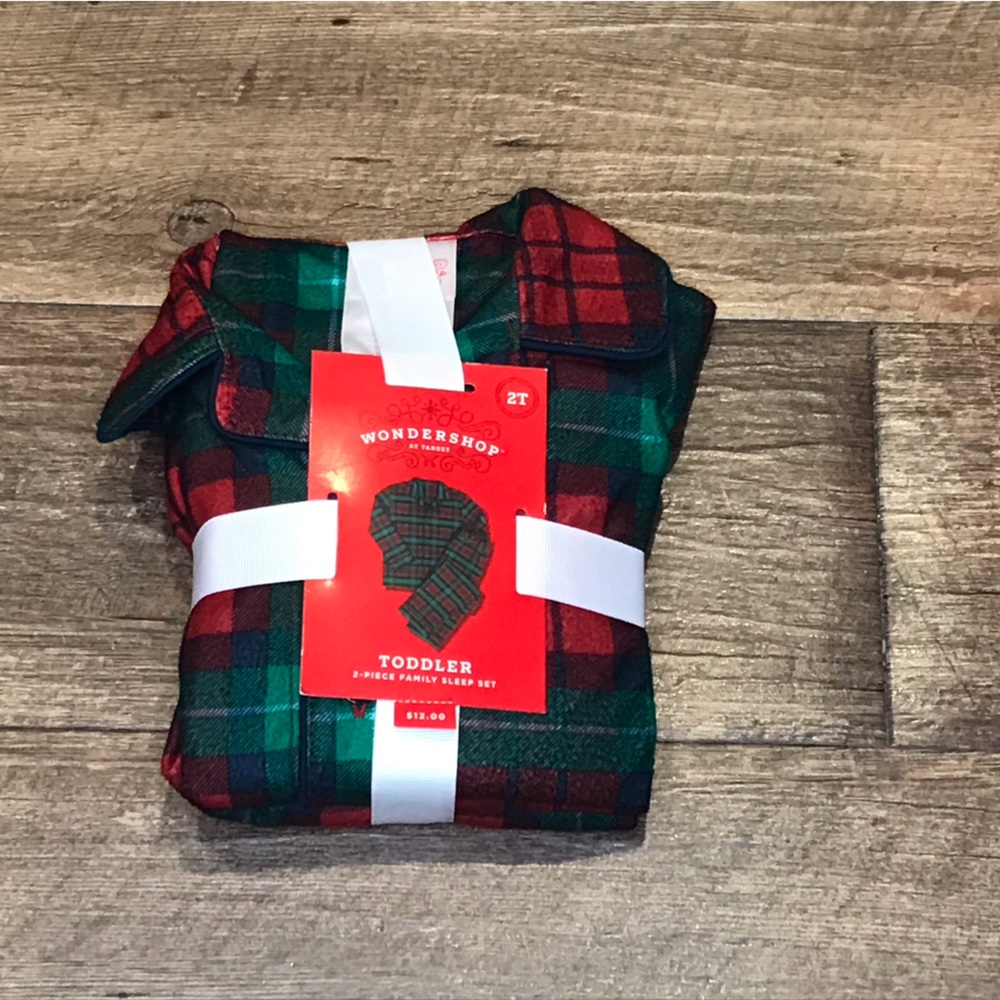 Wondershop toddler Christmas flannel